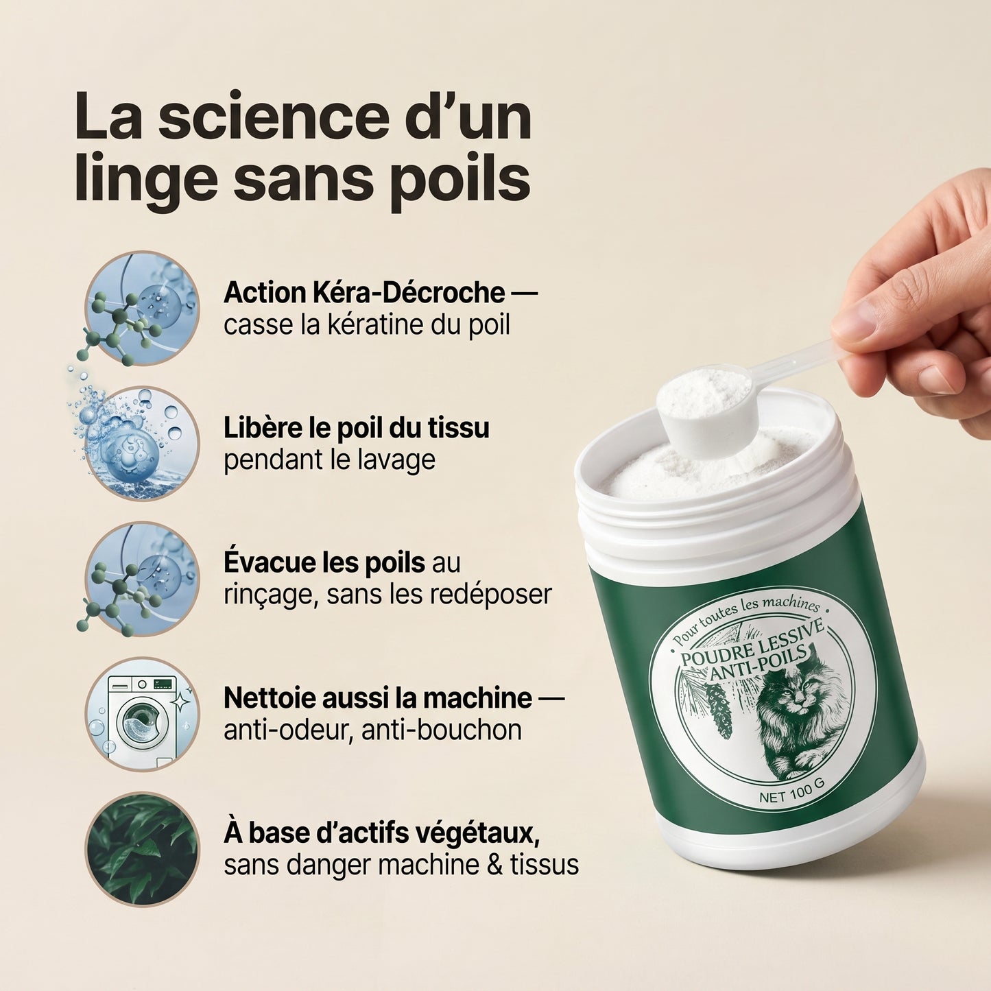 La science anti-poils