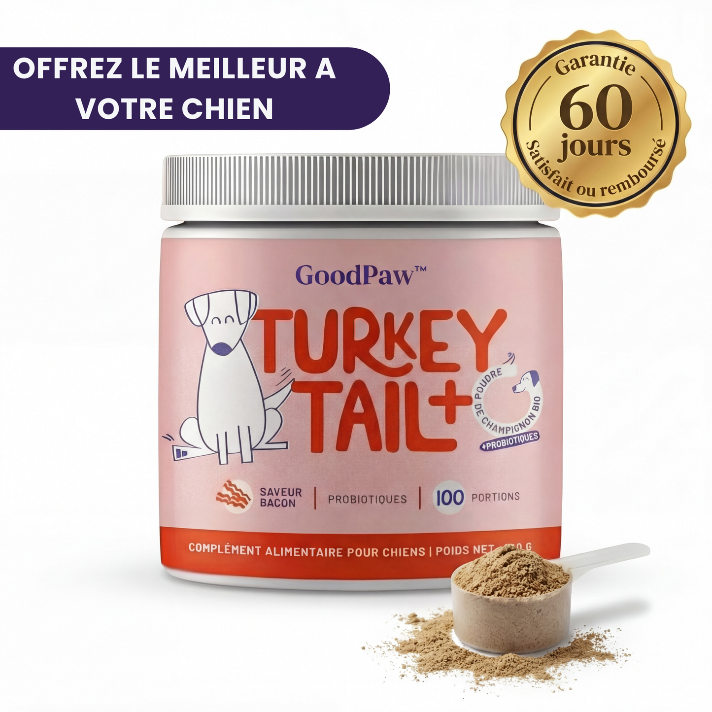 GoodPaw™ – Le complément quotidien pour la santé de votre chien